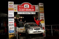 Rallye Český Krumlov: Vyhlášení výsledků